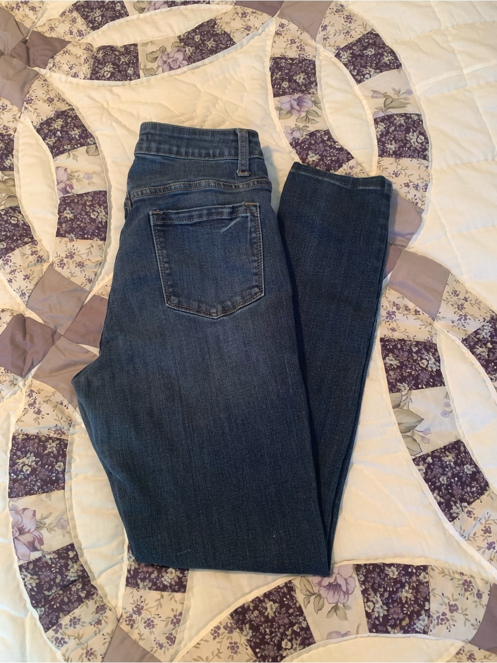 Classic High-Rise Dark Blue Women’s Jeans